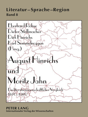 cover image of August Hinrichs und Moritz Jahn